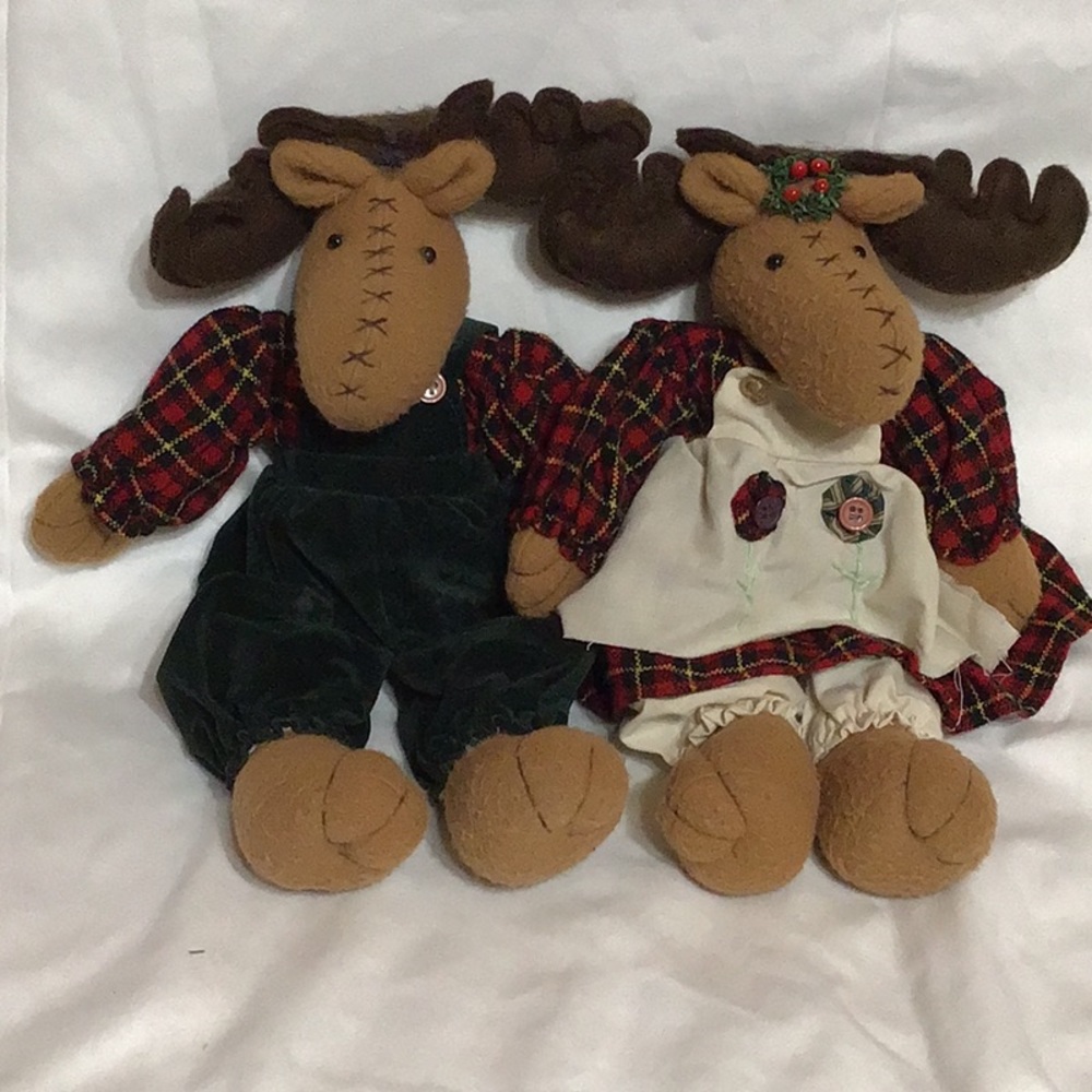 Vintage Christmas reindeers